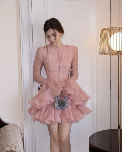 Vada | Blush Mini Dress